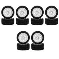 【Flash Sale】12Pcs RC Car Wheel Tires Tyres For SG 1603 SG 1604 SG1603 SG1604 1/16 RC Car Spare Parts Accessories