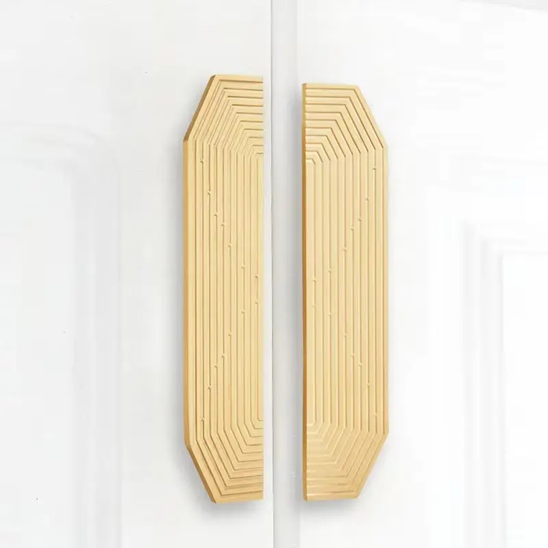 High Quality 4PCS European Solid Brass Cabinet Door Handles Cupboard Wardrobe Drawer Kitchen TV Cabinet Pulls Handles & Knobs