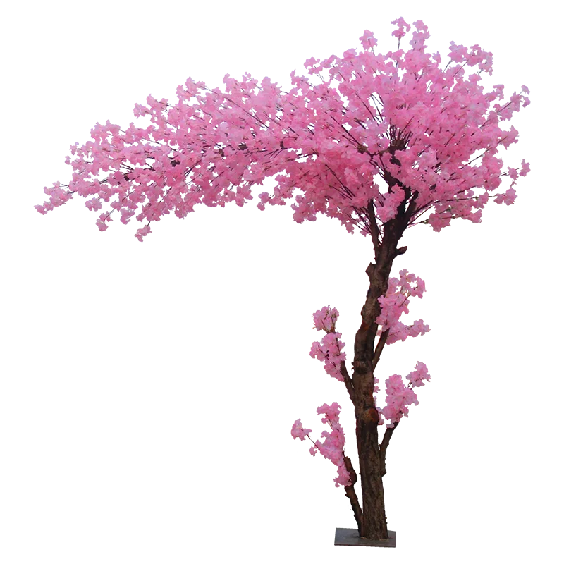 Simulation of cherry blossom peach blossom large-scale indoor outdoor decoration wishing shopping mall hotel wedding landscaping