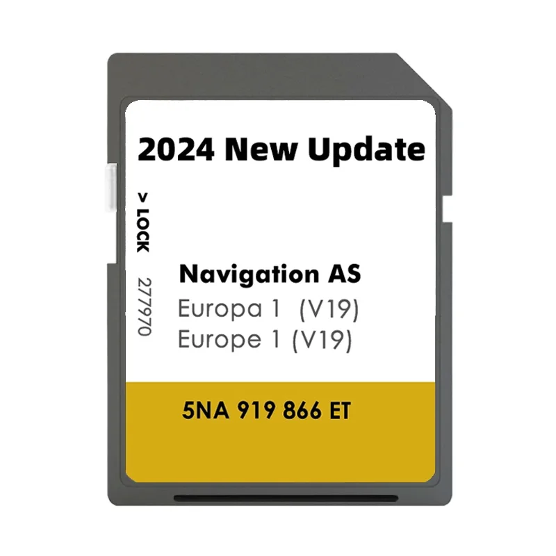 

AS V19 Sat Nav SD Card 32GB for VW Discover Media Navigation AS V19 Map UK Europe 2024