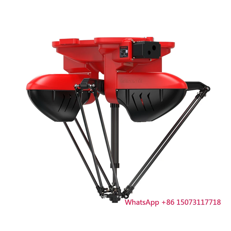 ذراع روبوت صناعي متوازي جديد من Spider Gipper BORUNTE Delta BRTIRPL1003A مع تحميل 1000 مم يصل إلى 3 كجم لفرز التجميع