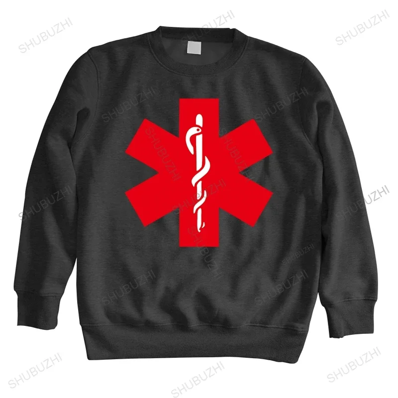 Cotton hoodies mens spring Tops Emergency Medical Care First Responder spring fashion sweatshirt men tops euro size boys gifts