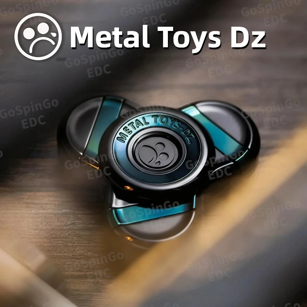 Jouets en métal Dz Trefoil Zirconium Fidget Spinner édition limitée 199 trois feuilles Gyro soulagement du Stress jouet Fidget jouets pour adultes