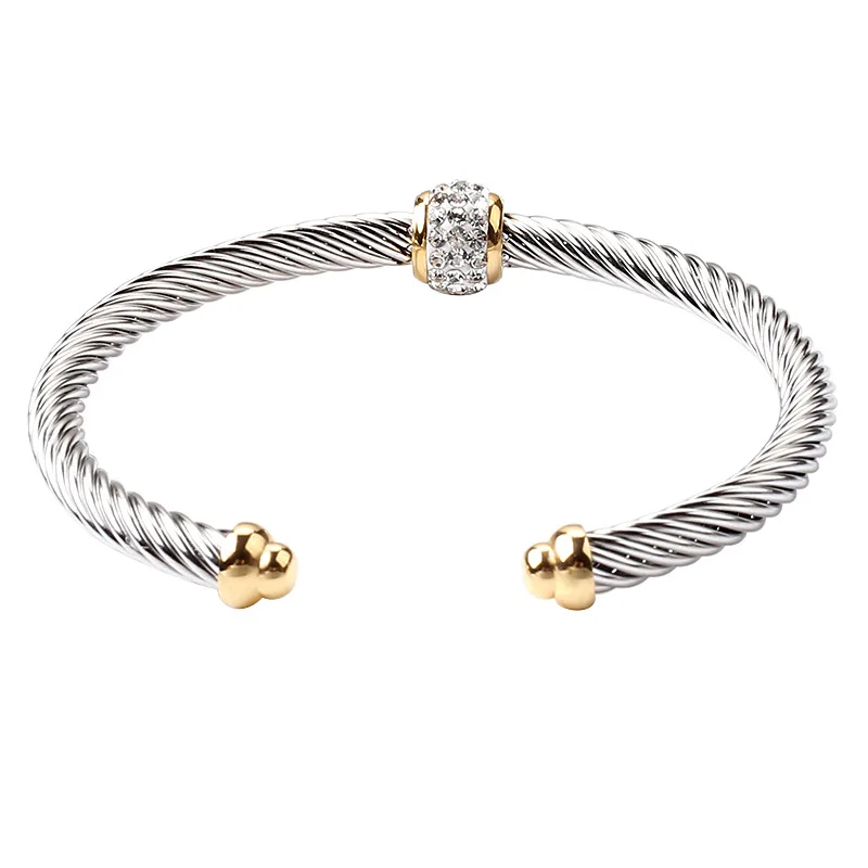 Neues Edelstahlarmband 18K Gold Damen Modeschmuck Geschenk für Frauen