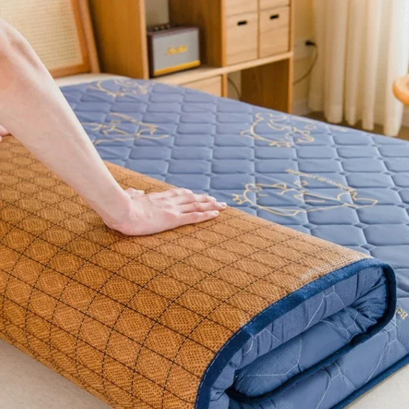 Folding Soft Mattress Thickened Student Dormitories Single Person Upper and Lower Bunks Tatami Mats Mattresses Bedding