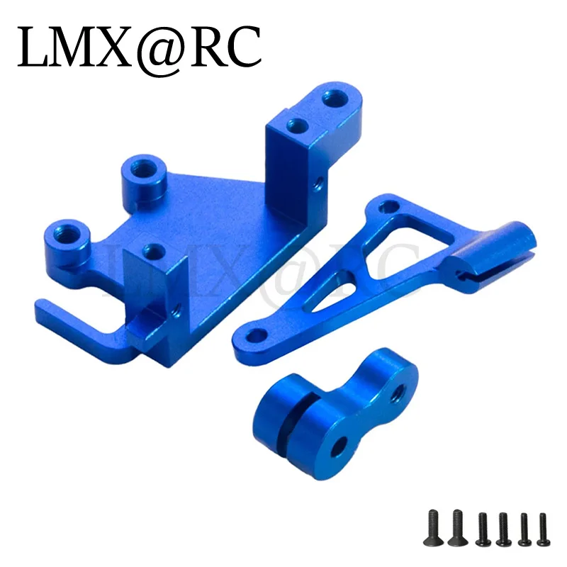 Lmx rc adequado para losi 1/4 promoto-mx pinça de motocicleta elétrica suporte de engrenagem de direção braço de direção 261013