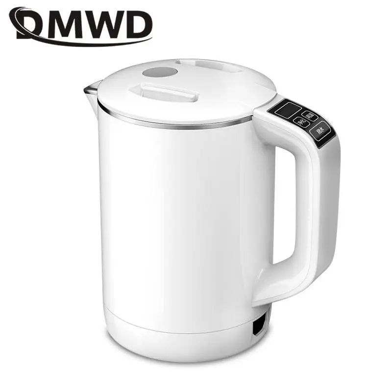 12V/24V Vehicle 1.2L Electric Kettle For Car Truck Stainless steel Seamless Liner Thermal Insulation Dechlorination Water Boiler