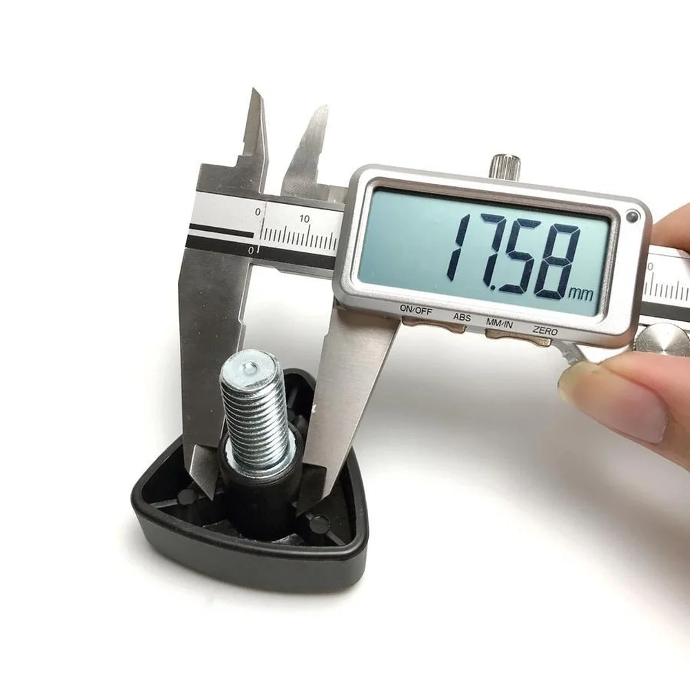 Plastic Triangle Knob with 12mm Metric Internal Thread for Use on Adjustable Pulleys Load Plates and Modular Support Arms