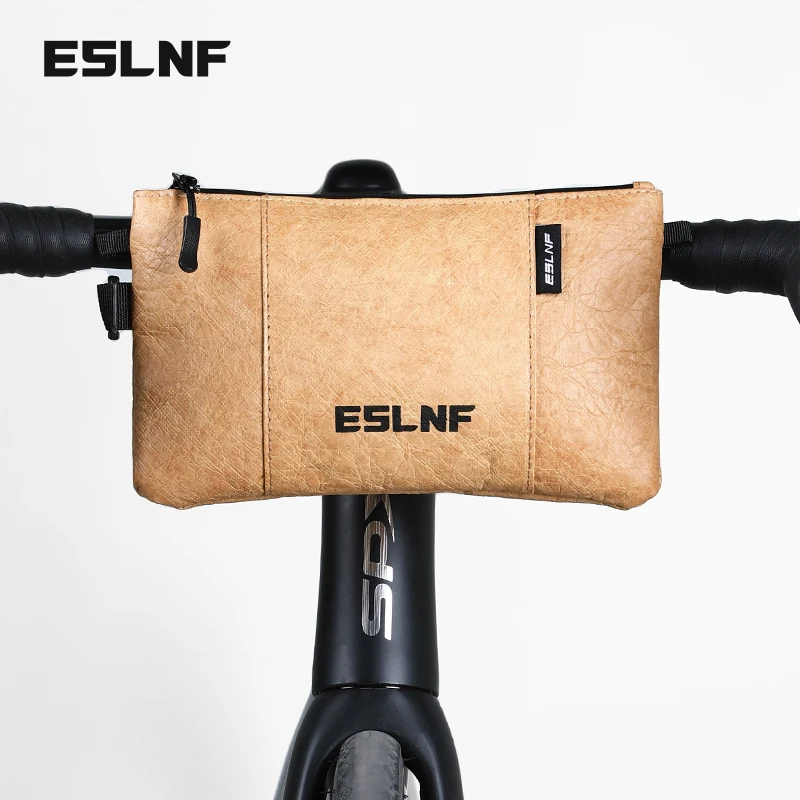 ESLNF صديقة للبيئة ركوب الدراجات الحقيبة ركوب دراجة المقود أكياس الطريق الجبلية دراجة محفظة حقيبة كروسبودي