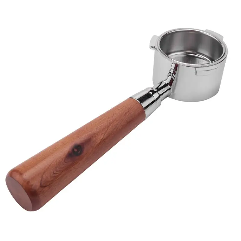 CLIM 51mm Bottomless Portafilter 3 Ears for Espresso Machines EC0680 and EC0685 with 1 Cup Filter Basket Included