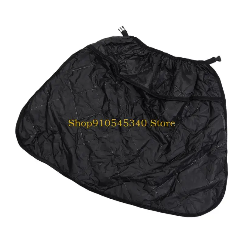 U2JA Soft Plush Lined Leg Warm Cover Protector Guard For Adult Riders Offering Heat Retention In Early Morning Scooter Journeys