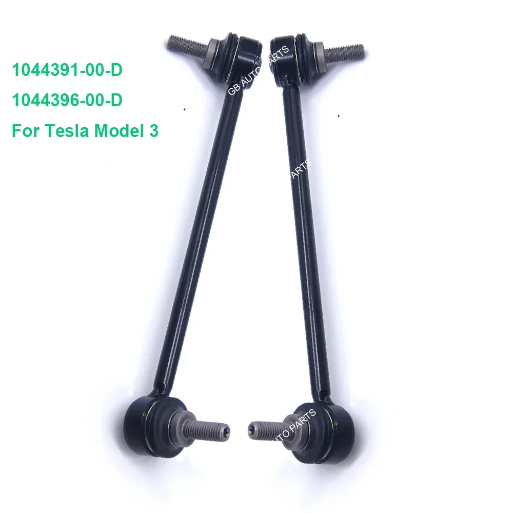 1044391-00-D 1044396-00-D Para 2 szt. Przednie łączniki stabilizatora drążka stabilizatora, przegub kulowy do Tesla Model 3 Model Y 2017-2024