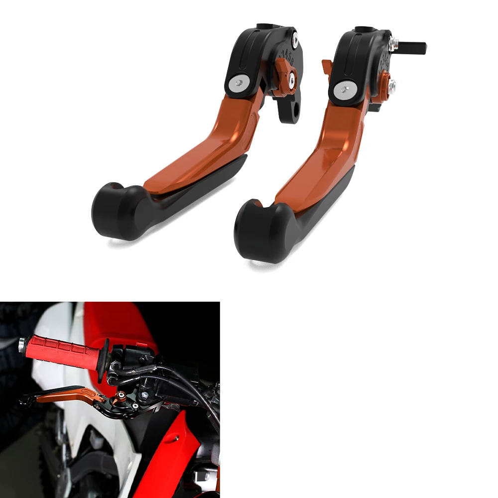 Motorcycle Accessories For KTM 690 ENDURO R 2013-2016 2017 2018 Adjustable Folding Extendable Lever Brake Clutch Lever Brake