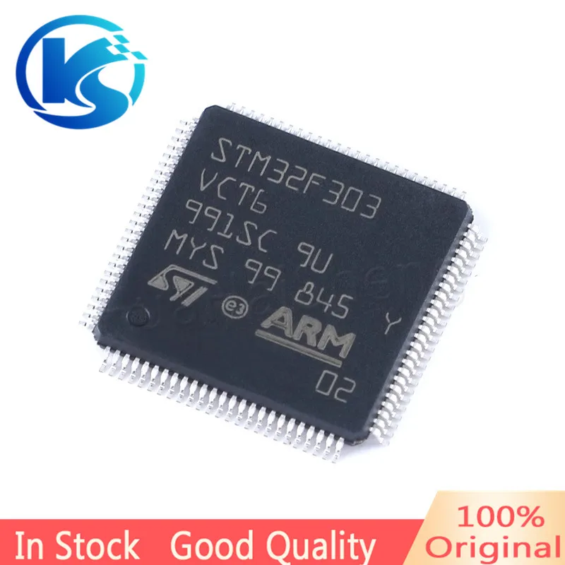 

STM32F303VCT6 STM32F303 VCT6 LQFP100 32-bit Microcontroller/Flash Memory