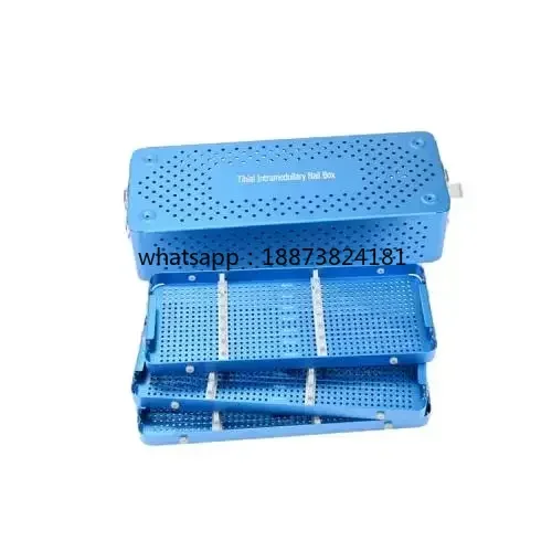 Surgical Stainless Steel Medical Orthotic Surgical set  Intramedullary Nail Box fast shipping