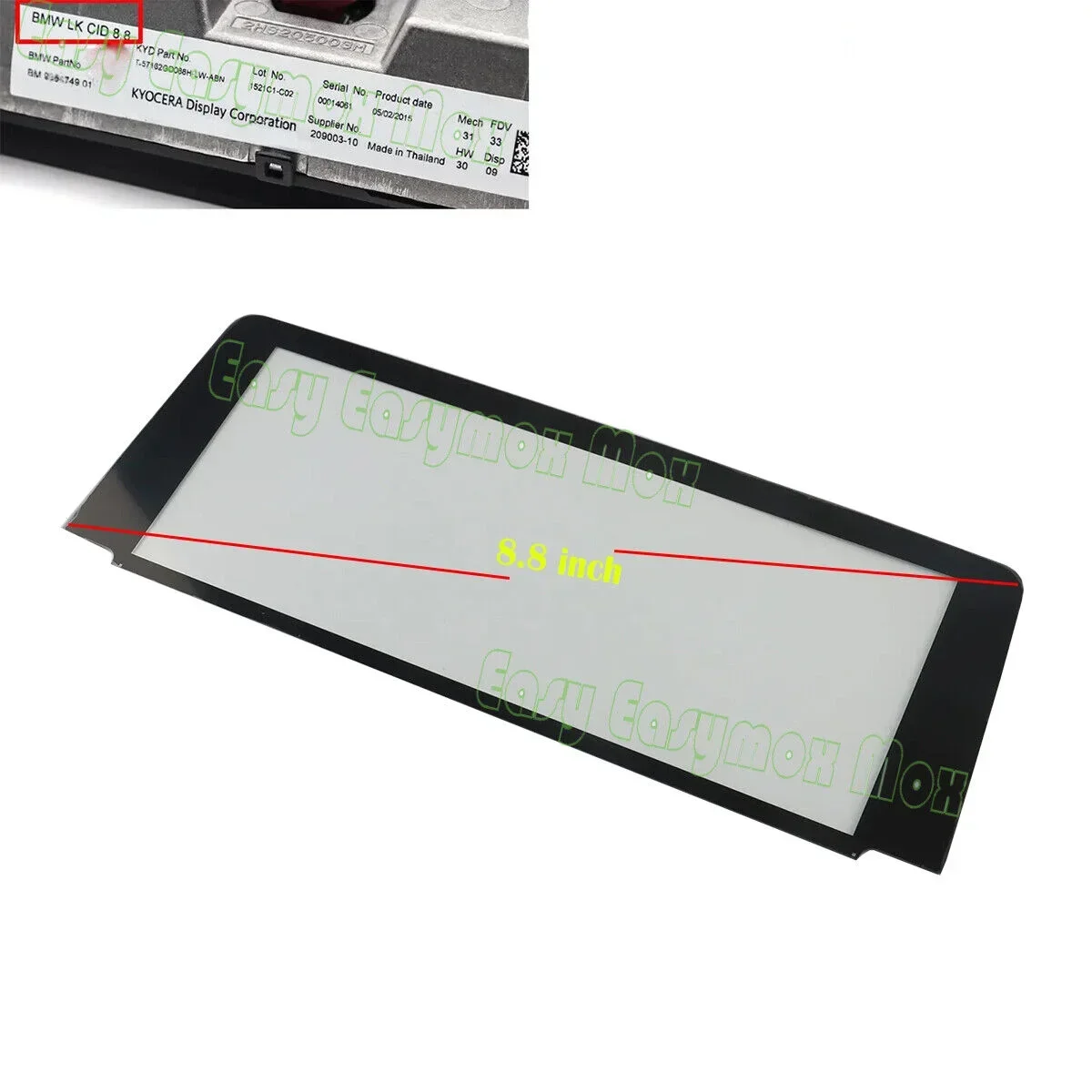 Touch Panel for 2014-2017 BMW F20 F21 F22 F87 F23 NBT EVO Central Information Heads Up Display Screen LK CID 8.8