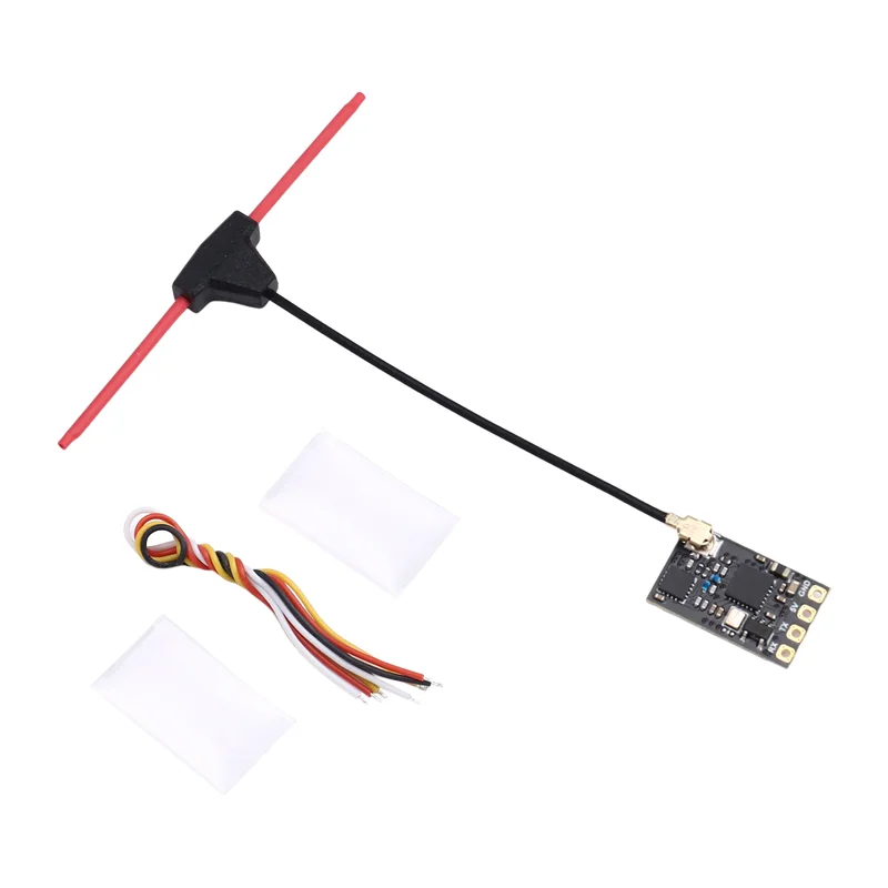 Excellenttquality-ELRS 2,4G Empfänger FPV Drone Empfänger mit T Typ Antenne für RC FPV Long Range Racing Drone Quadcopter