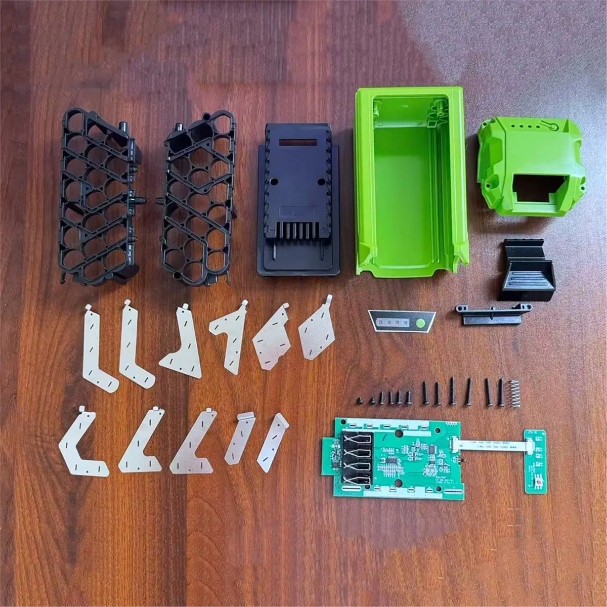 Y17A 20x18650 Li- Battery Plastic Case Charging Protection Circuit Board PCB for Greenworks 40V Lawn Mower Grass Cutter