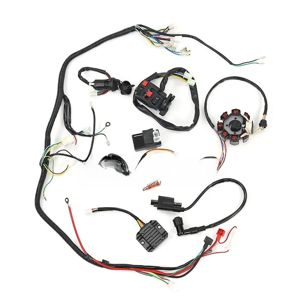 For Atv Wiring Harness Ignition Switch Kit For Cg125 150 250CC For Off