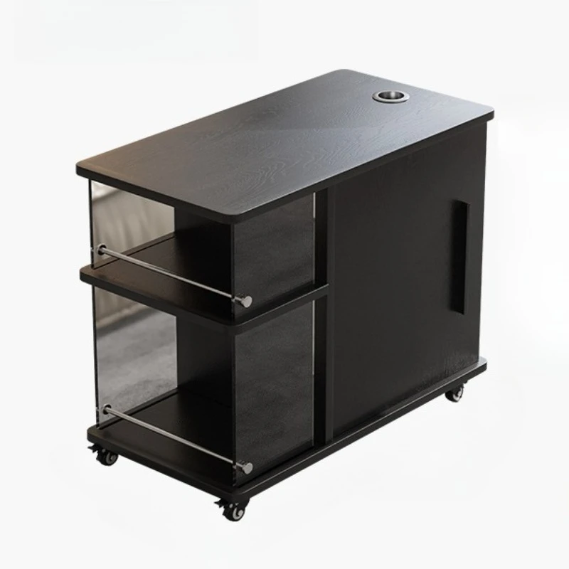 Multifunctional side table, small cabinet storage cabinet, solid wood living room, leisure sofa side cabinet