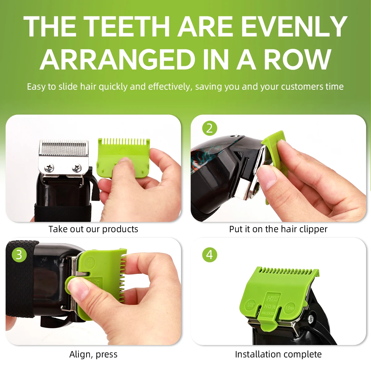 Hair Clipper Limit Comb Guide Attachment for Barbers