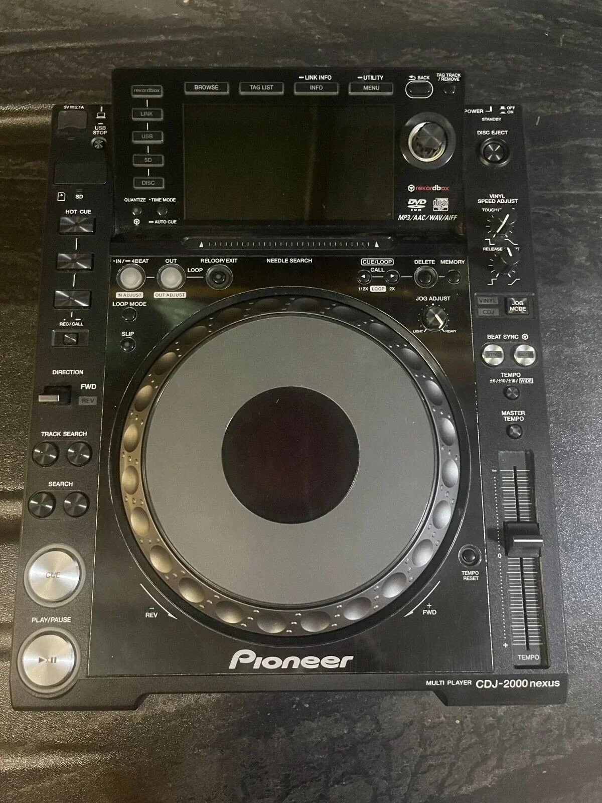 New/Unused Pioneer CDJ-2000-NXS Digital DJ Turntable