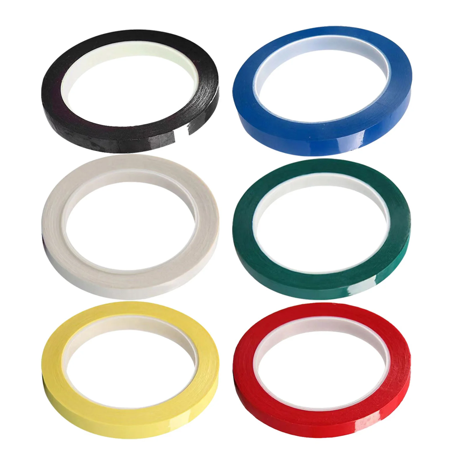 

6pcs Violin Fingerboard Stickers Violin Tape for Beginners Finger Guide Strip Violin Accessories Musician Gifts Cello Tape