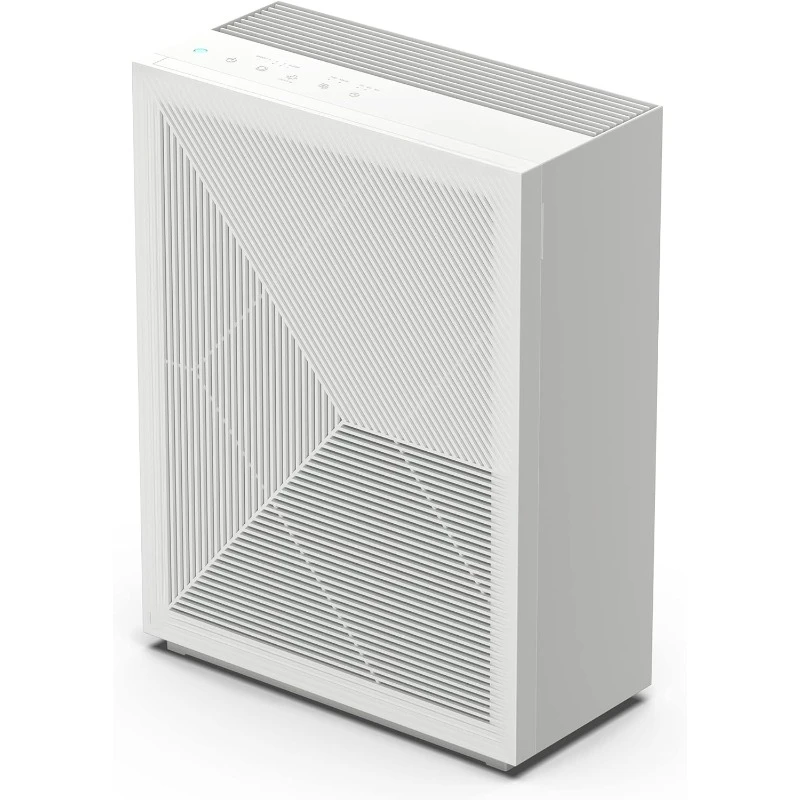 Air Purifier with Air Quality Monitoring, Auto, and Filter Indicator, Dove White