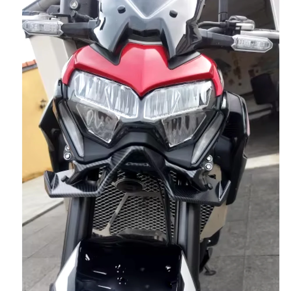 Z900 For Kawasaki Z900 Z 900 2020 2021 2022 2023 2024 Motorcycle Accessories CNC Front Spoiler Winglet Aerodynamic Wing Spoiler