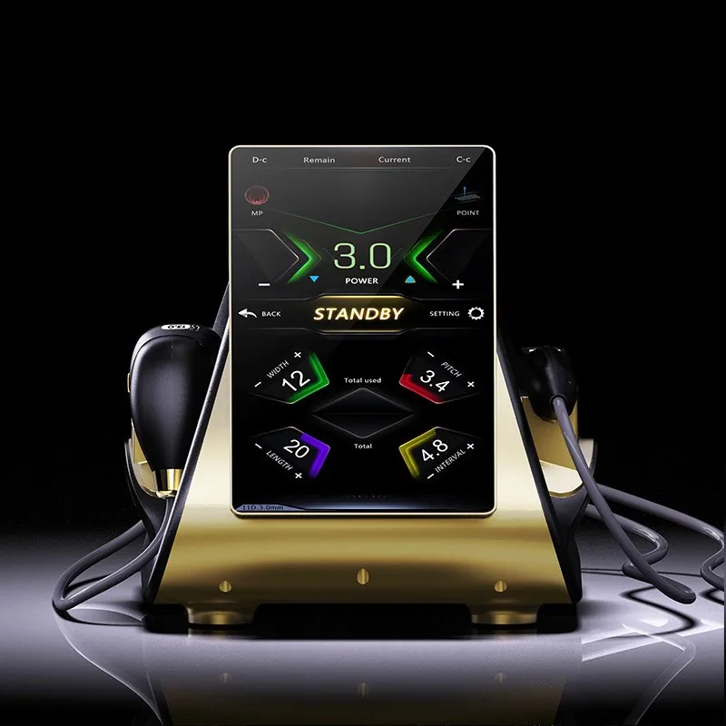 顔のリフトアップ、引き締め、コラーゲン活性化、美白、小じわの軽減のためのフェイシャルリフティングデバイス、美容サロンで使用されます。