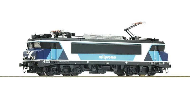 ROCO HO Type 1/87 speelgoedtreinmodel 1010 elektrische locomotief 73683 blauwe lak DC-versie treinmodel volwassen speelgoed cadeau