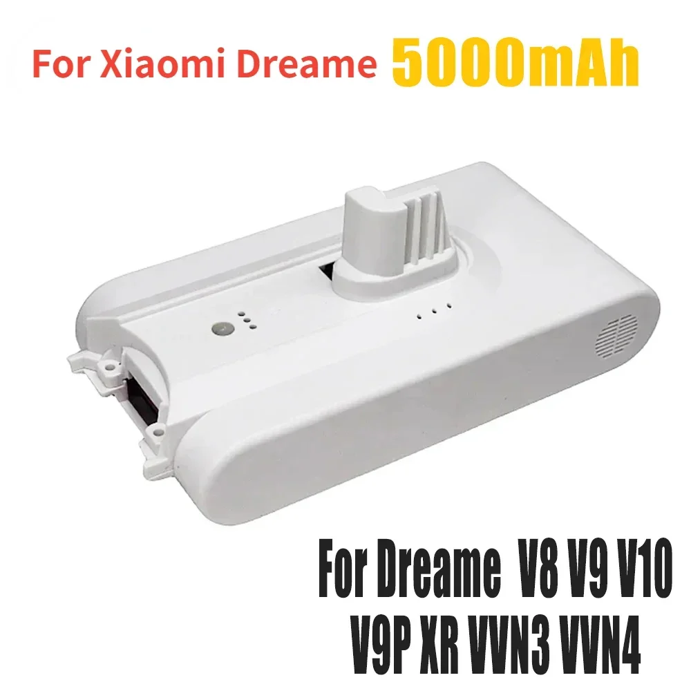 

Original 5000mAh battery For Dreame V9 V9P XR V10 VVN3 VVN4 R10 Replacement Battery Handheld Cordless Vacuum Cleaner Accessory