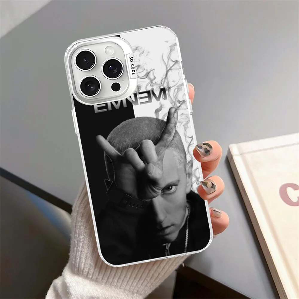 Marshall hot Mathers-Eminem Phone Case For iPhone 16 15 14 13 12 11 Pro Max X XR XSMAX Matte Shockproof Back Cover