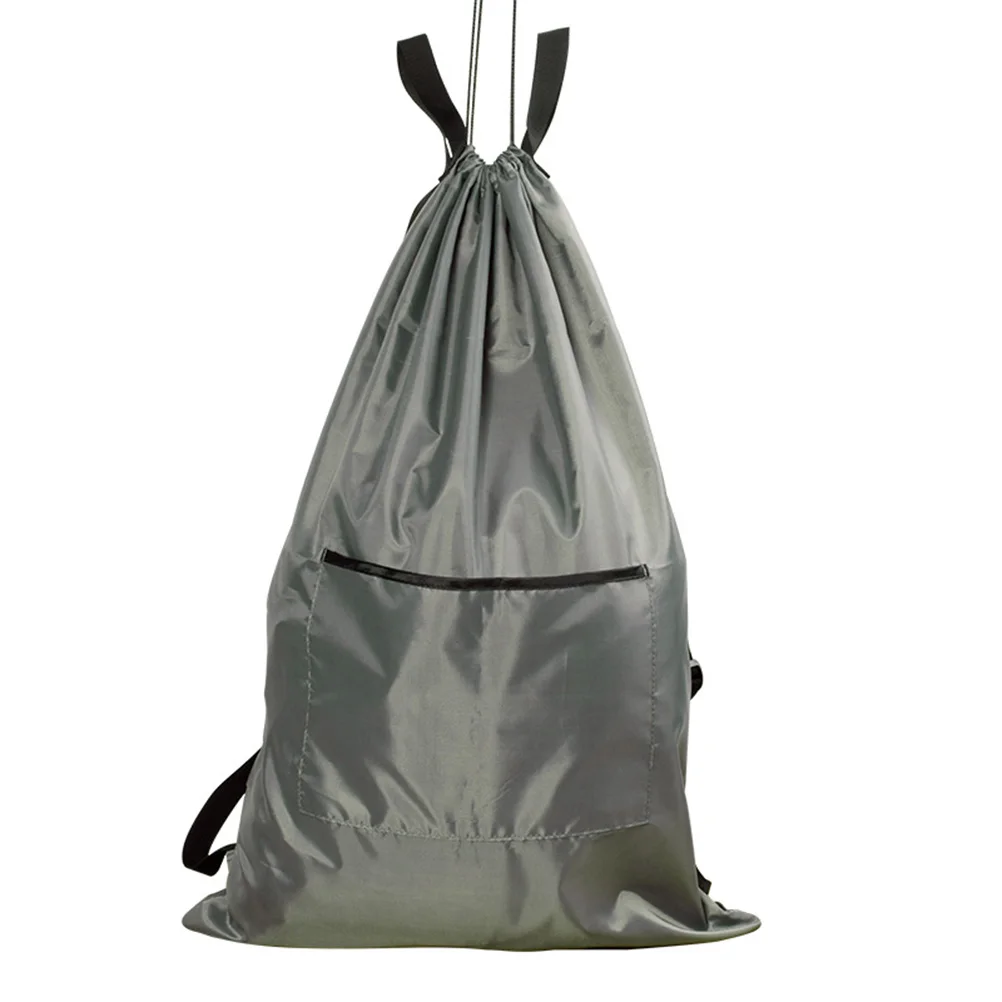 

Large Capacity Laundry Bag Waterproof Oxford Cloth Drawstring Backpack Travel Wash Pouch Cloth Pocket Storage Basket