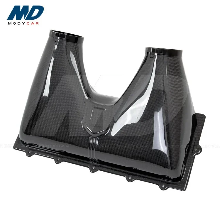 

Dry Carbon Fiber Air Box (Plain Weave) For 2011-2016 Ferrari 458 Italia And Spider And Speciale