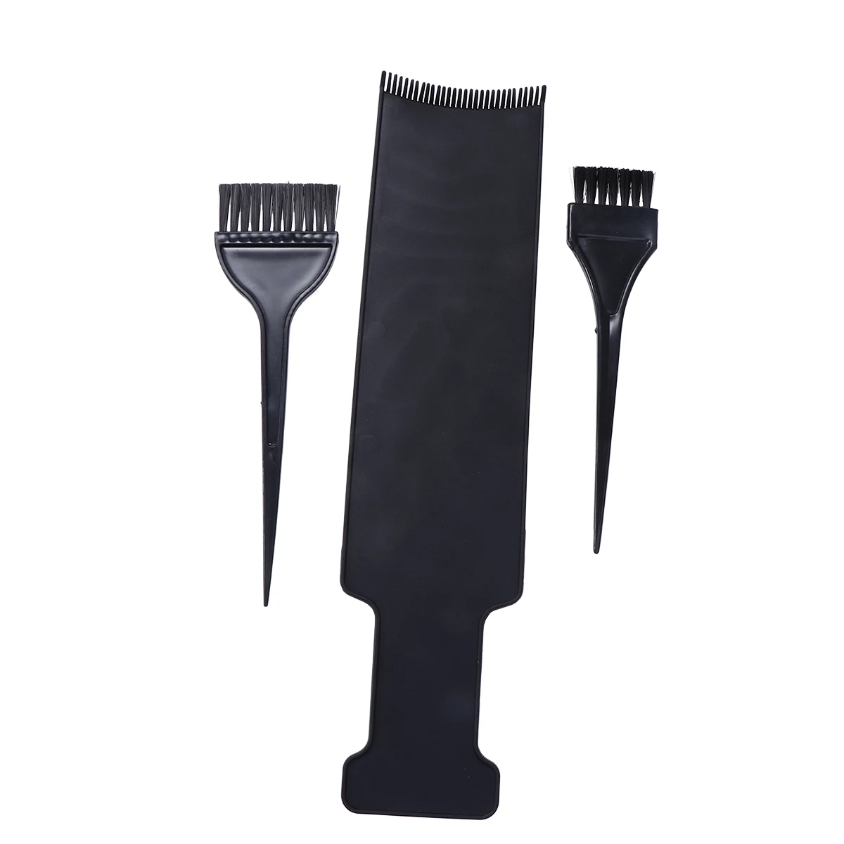 

3pcs Hair Coloring Comb Kit Black Dye Tools Protect Scalp Prevent Damage Easy Clean Salon Home Use Hair Brush Tool