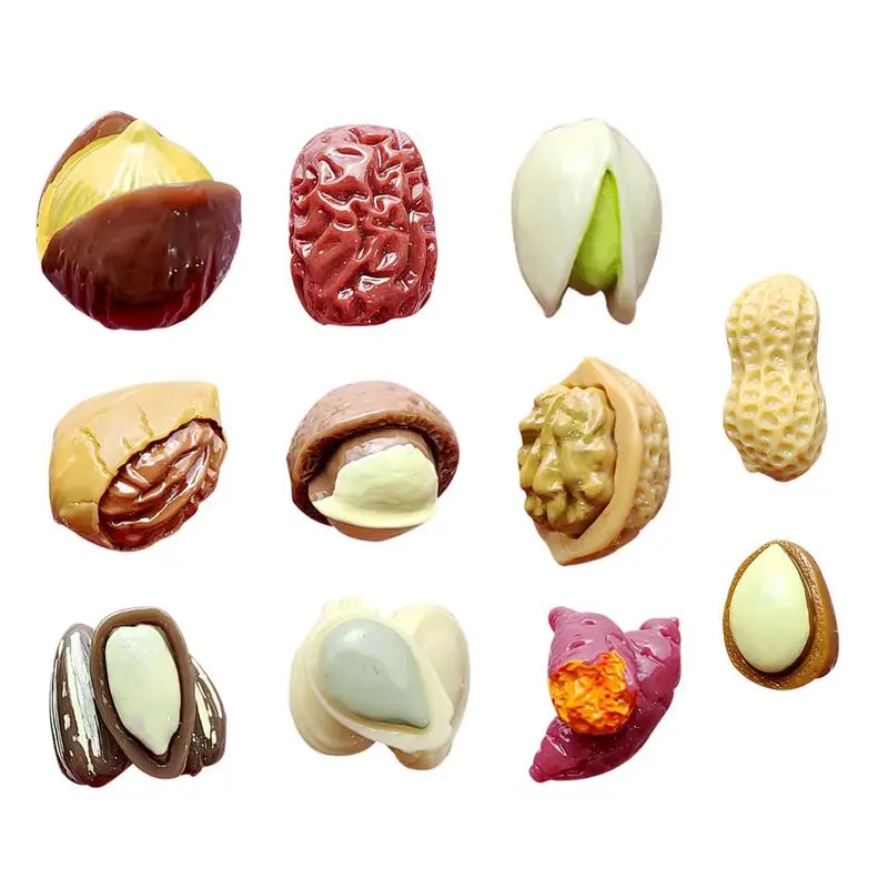 

Pretend Play Food 11pcs Pretend Food Toy Realistic Jujube Simulated Photo Prop Early Learning Toys For Cognitive Skills For