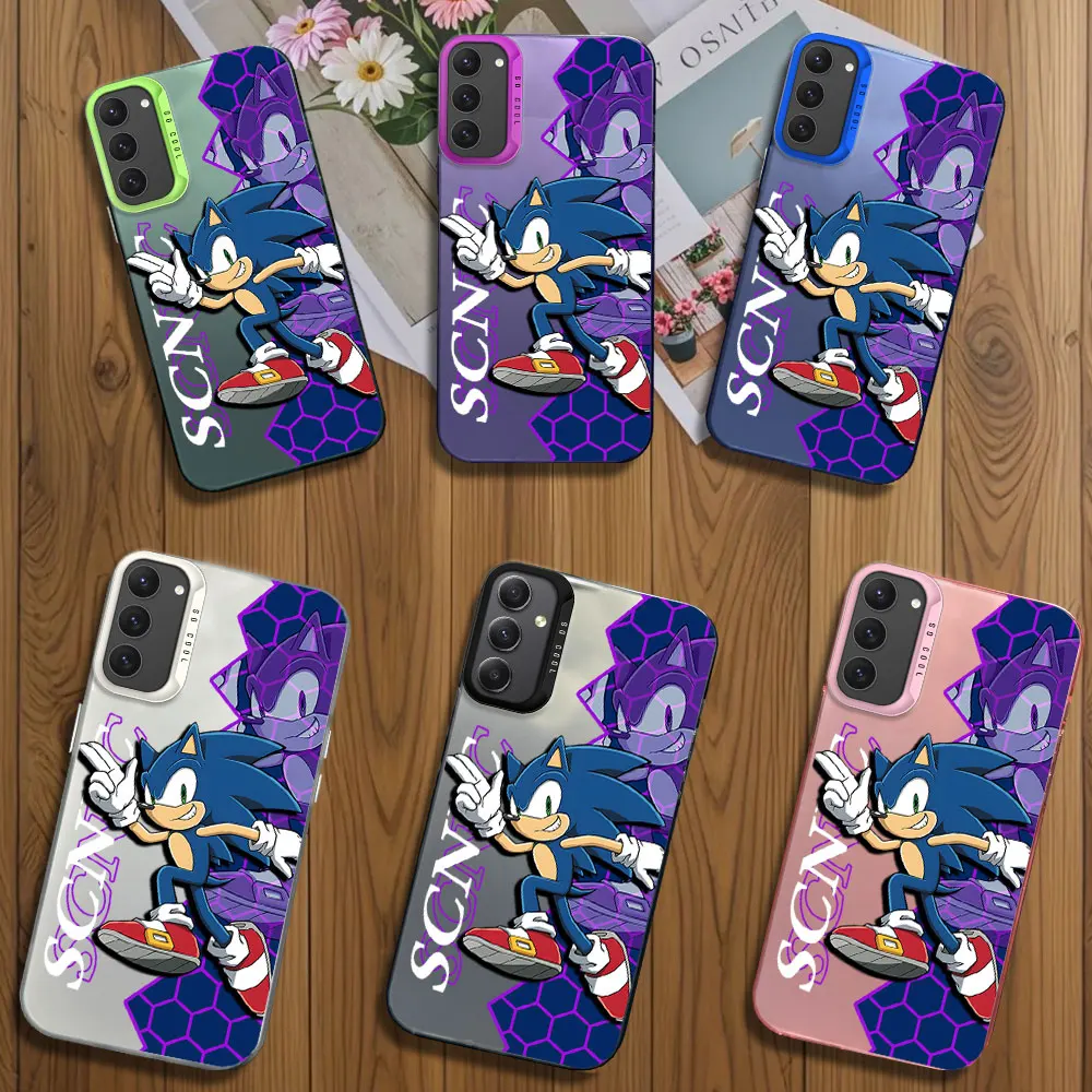 Supersonic-S-Sonic-Game Phone Case for iPhone 12 11 13 14 15 16 Max Pro Plus Laser Cover