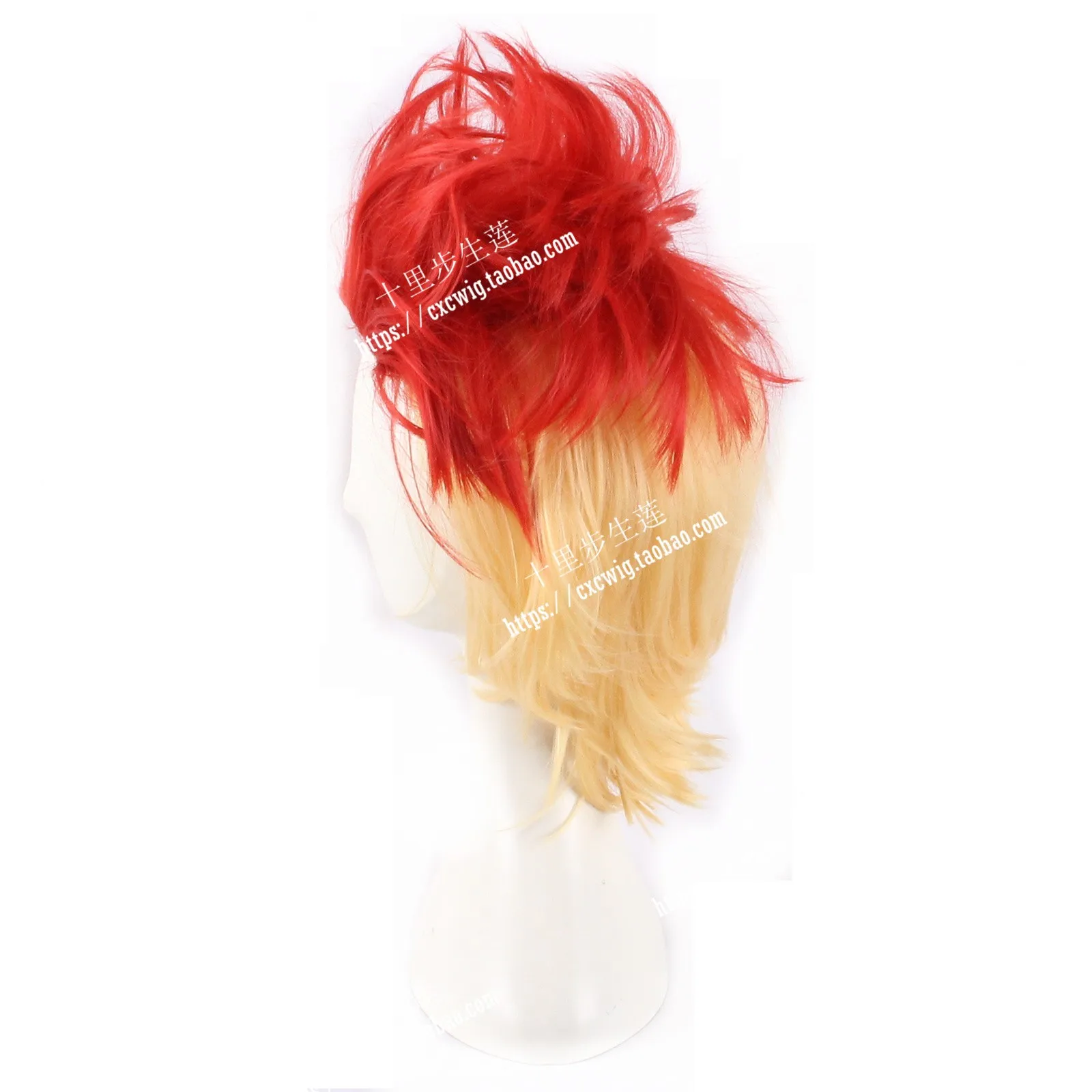 Elemental Anime cosplay Wig Short  Ember Wade Wig Synthetic Hair Halloween Party Costume Wigs + Free Wig Cap