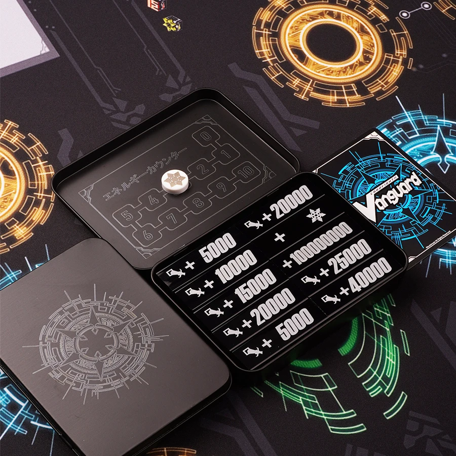 Cardfight!! Indicador Vanguard: Juguete de Cartas Coleccionables de Ataque, Poder, Golpe Crítico y Súper Disparador para Juegos de Cartas