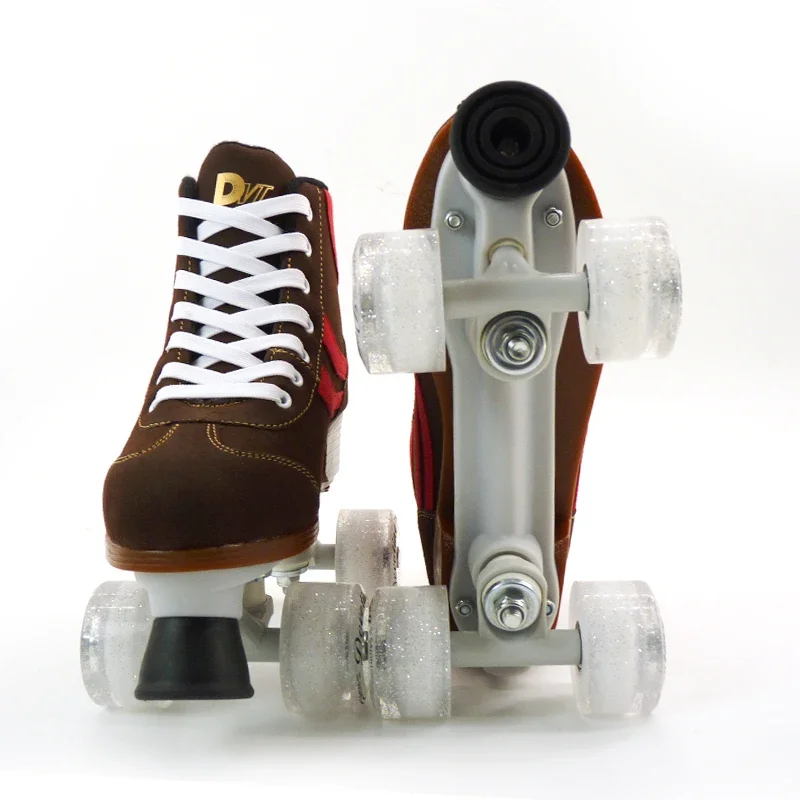 Sports Classic Design skate rink type four wheels quad roller skate wholesale