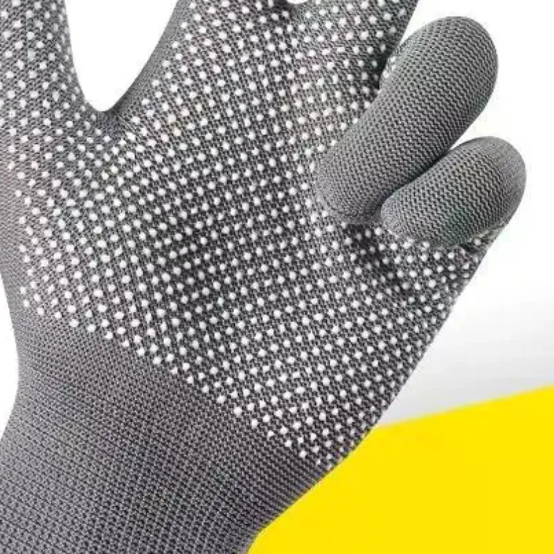 2PCS Nylon Gloves Breathable Non-Slip For Cycling Fishing Camping Unisex Multicolor Work Protection Labor Protection Gloves