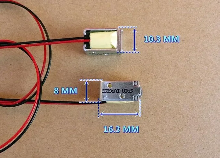 Inward Bills Keep Electromagnet DC5V-6V Inhaled Frame Micro DC Electromagnet