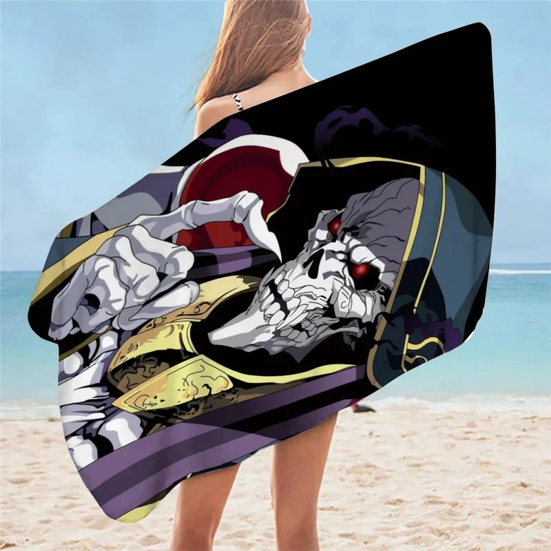 

Ainz ooal Новое прямоугольное банное полотенце с 3D цифровой печатью для улицы и путешествий