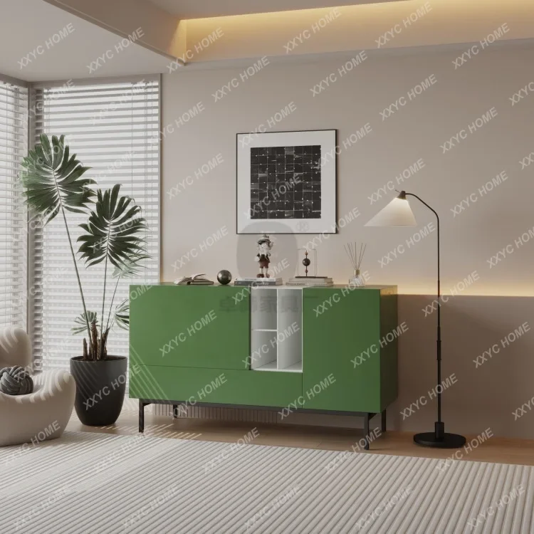 

Painted porch cabinet, tea cabinet, dining side, multi-functional locker, living room, bedroom, minimalist entry