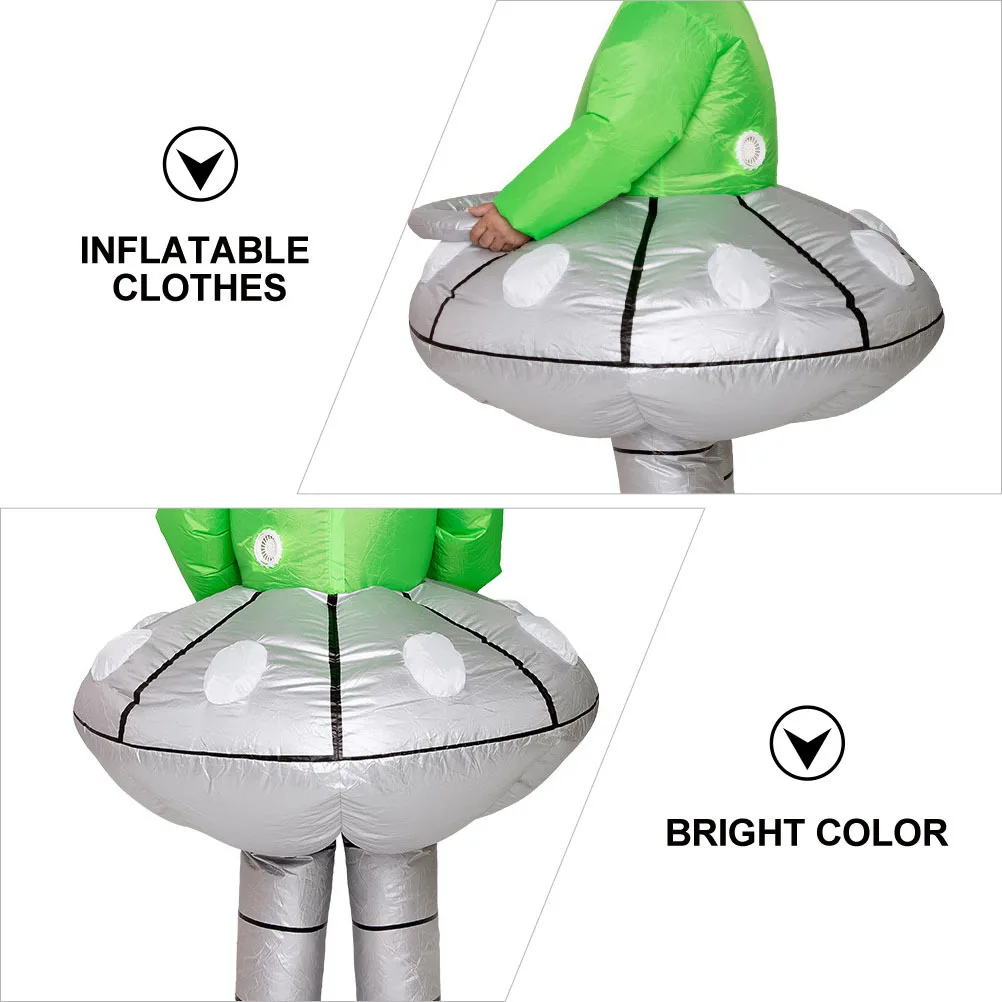 

Inflatable Alien Costume Bright Color Fashion Design Superior Quality Party Clothes Inflatable Outfit Stage Performance