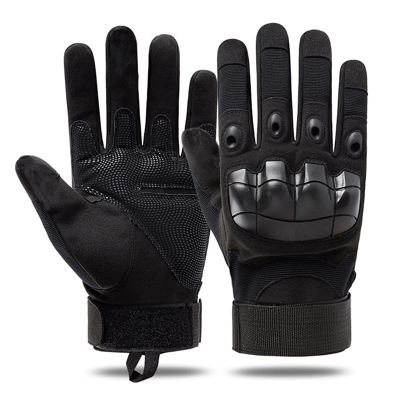 Tactical Full Finger Men Gloves Touch Screen Paintball Airsoft Hard Knuckle Outdoor Climbing Riding Army Combat Gloves