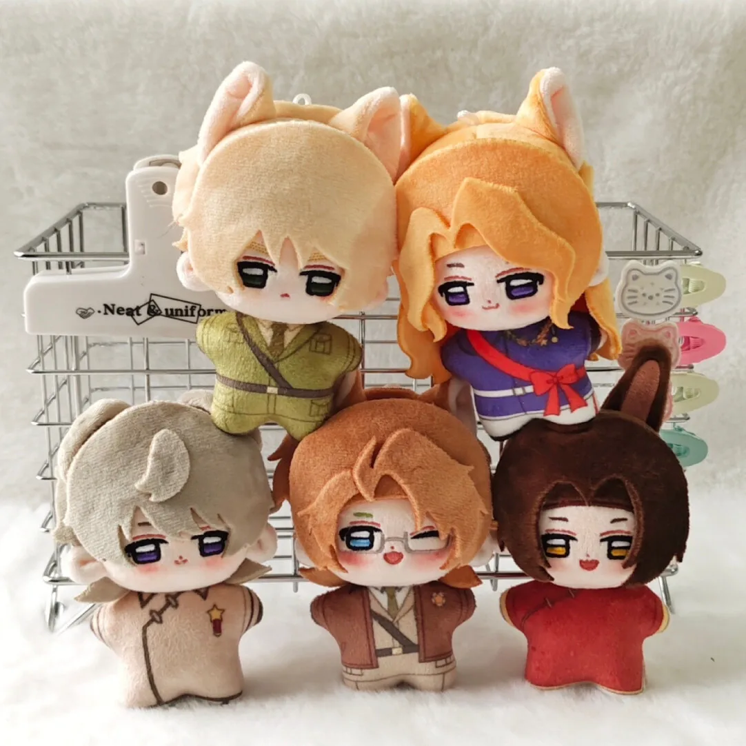Muñeco de Peluche de 10 cm del Anime Hetalia Axis Powers, Alfred F. Jones, Francis Bonnefoy, Cosplay de Animales, Juguete de Peluche