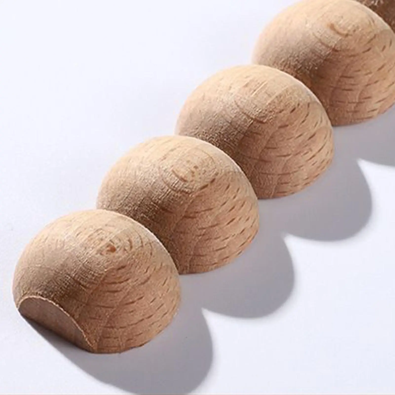 10pcs Wood Figurines Wood Applique Wood Decal Carving Lines Carved Exquisite Natural Long Wooden Furniture Decor Lines