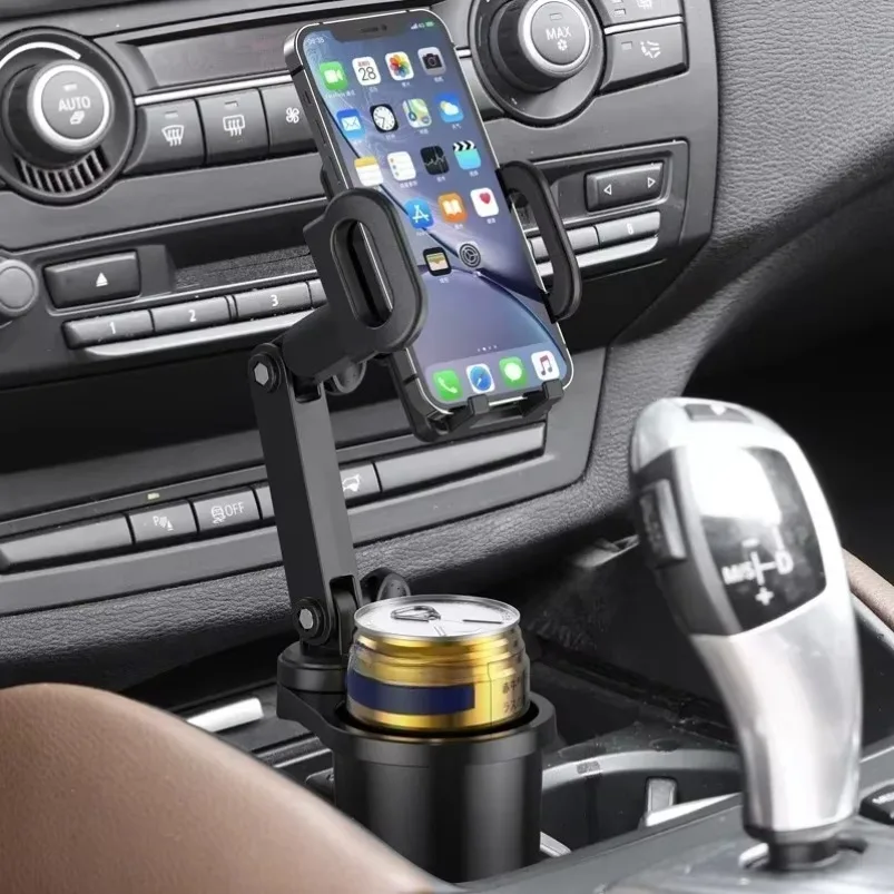 

360° Rotation Car Cell Phone Holder Cup Holder Car Cup Holder Mount Expander with Expander Smartphone Auto Interior Accessories